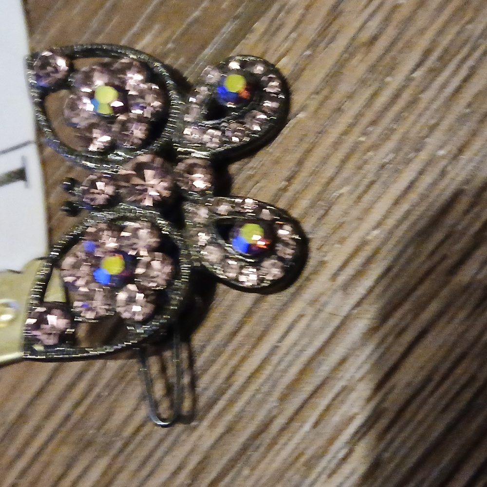 Butterfly barette - Picture 4 of 4